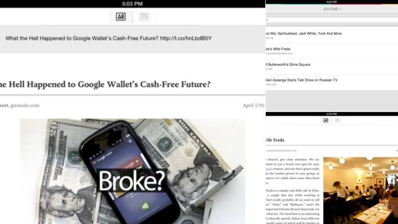 Illustration for article titled Pocket, Iris App, and More